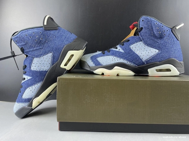 Rep CT5350-401 Denim Washed Jordan Air 6 0601